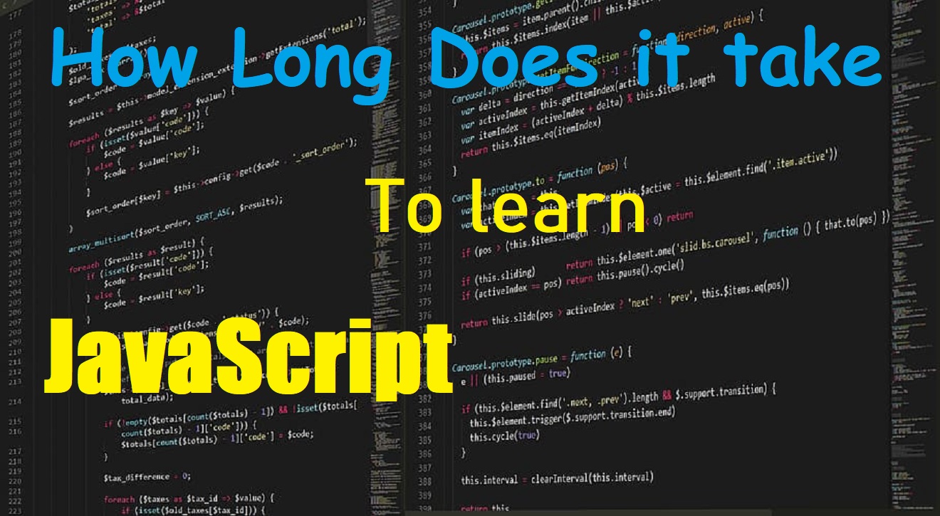 How Long Does It Take To Learn JavaScript Advice From The Experts Stoogles