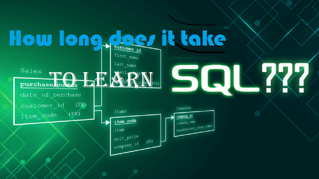 How Long Does it Take to Learn SQL? #Tips for Efficiency - Stoogles